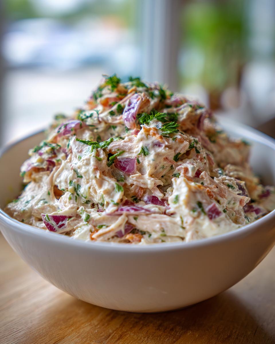 Fresh Leftover Turkey Salad: Apple, Cranberry, & Light Dressing Ideas